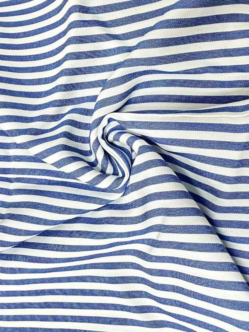 Selene™ | Elegante Gestreepte Zomerjurk met Praktische Zakken