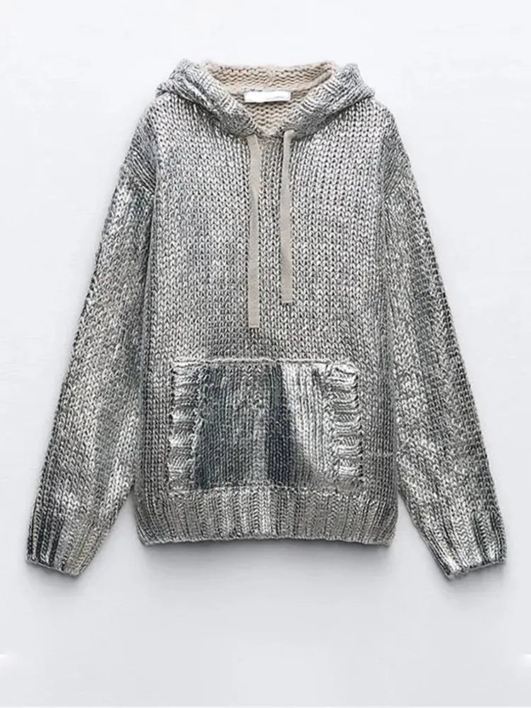 SCARLET - METALLIC SWEATER