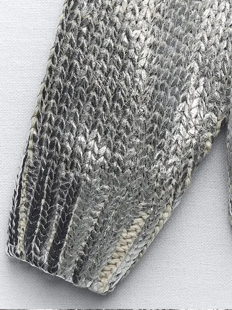 SCARLET - METALLIC SWEATER