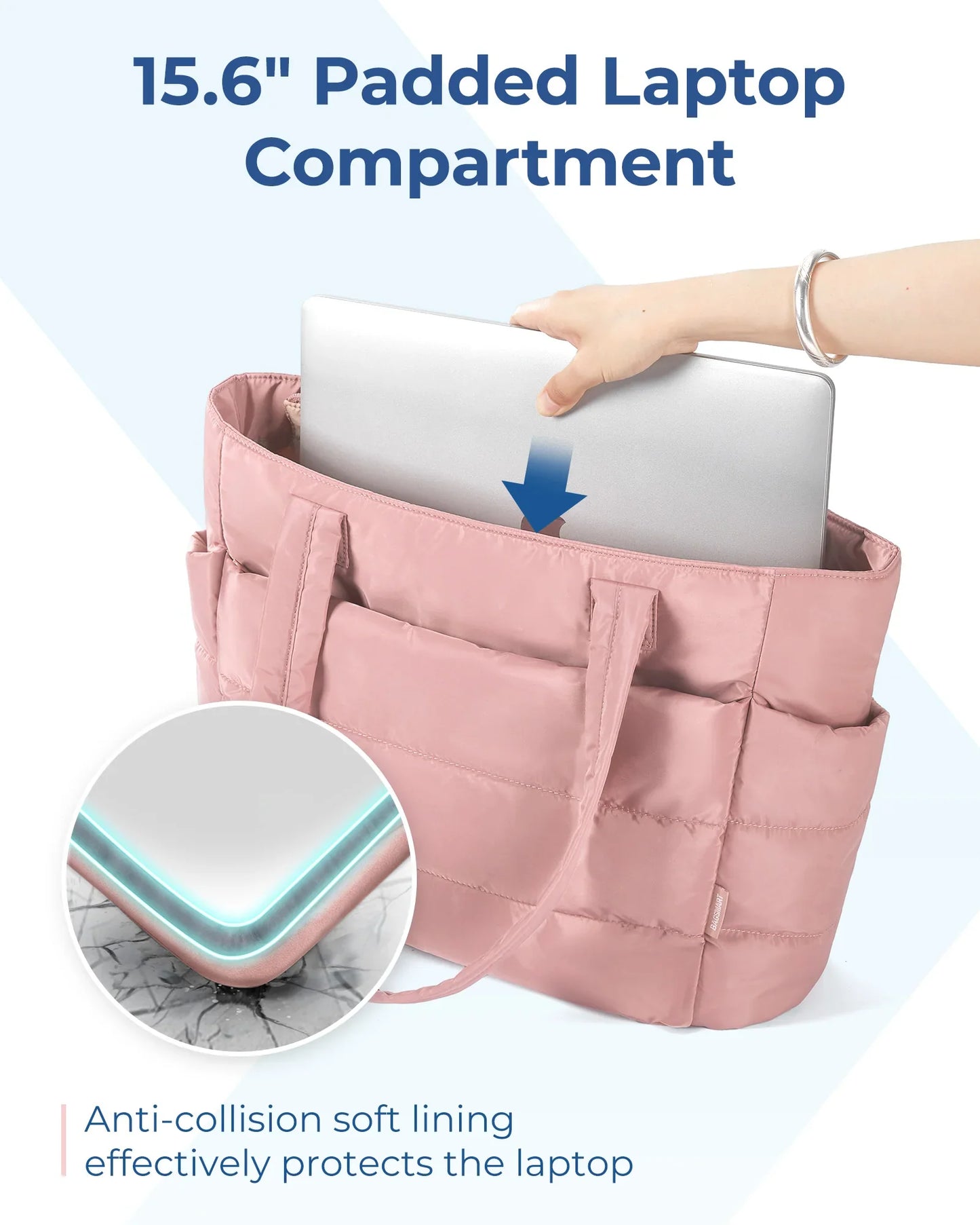 Ava | Soft Puffed Tote