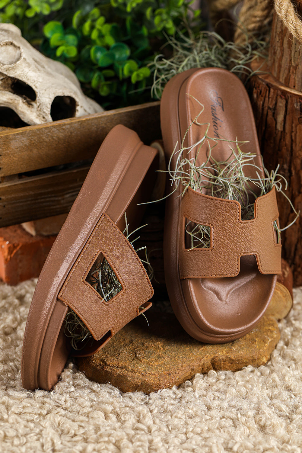 Roxet | Dames Chic Platform Slippers