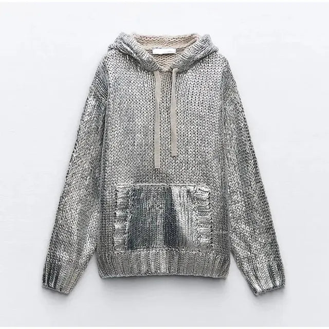 SCARLET - METALLIC SWEATER
