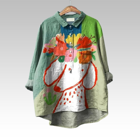 Meike | Klassieke Blouse