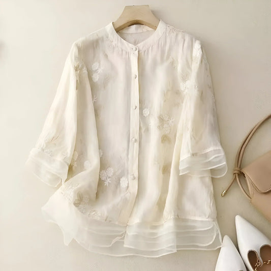 The Opulente Blouse – Zo Licht als Lucht, Zo Elegant als de Natuur