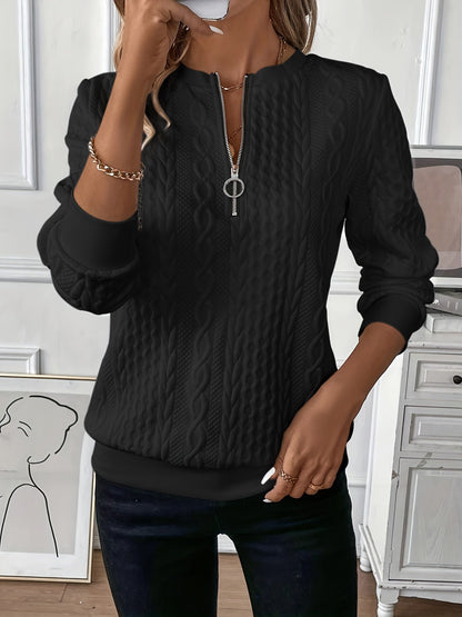 Eline - Elegante Trui met Rits