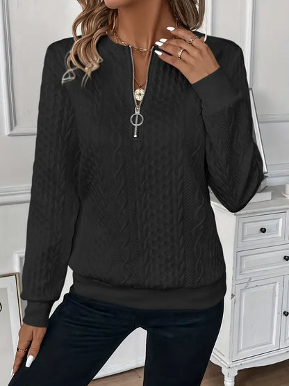 Eline - Elegante Trui met Rits