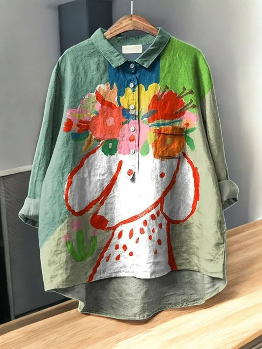 Meike | Klassieke Blouse