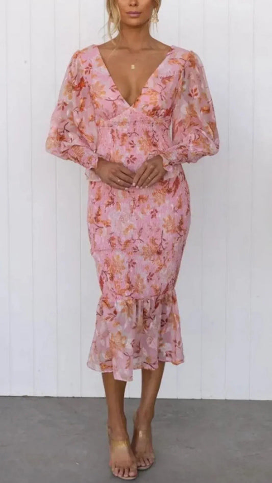 Millie - Elegante Bloemenjurk