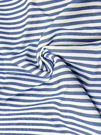 Selene™ | Elegante Gestreepte Zomerjurk met Praktische Zakken