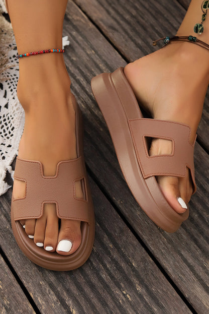 Roxet | Dames Chic Platform Slippers