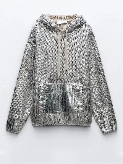 SCARLET - METALLIC SWEATER