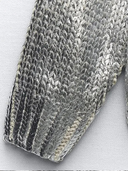 SCARLET - METALLIC SWEATER