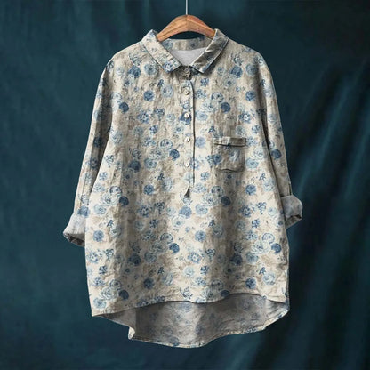 Liesa™ | Elegant Floral Women's Shirt