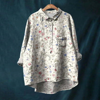 Liesa™ | Elegant Floral Women's Shirt