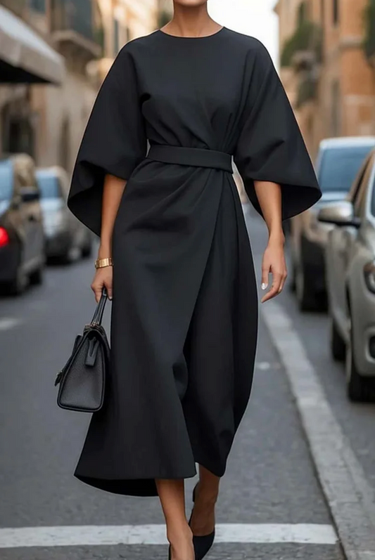 Louise™ | Maxi Avondjurk met Ceintuur