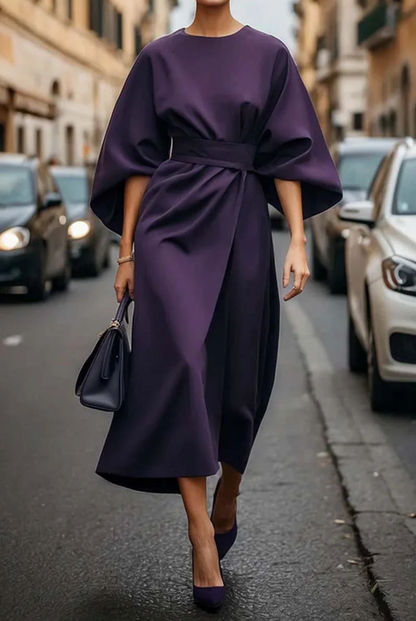 Louise™ | Maxi Avondjurk met Ceintuur
