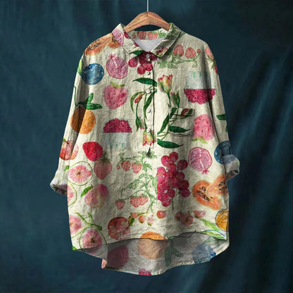 Liesa™ | Elegant Floral Women's Shirt
