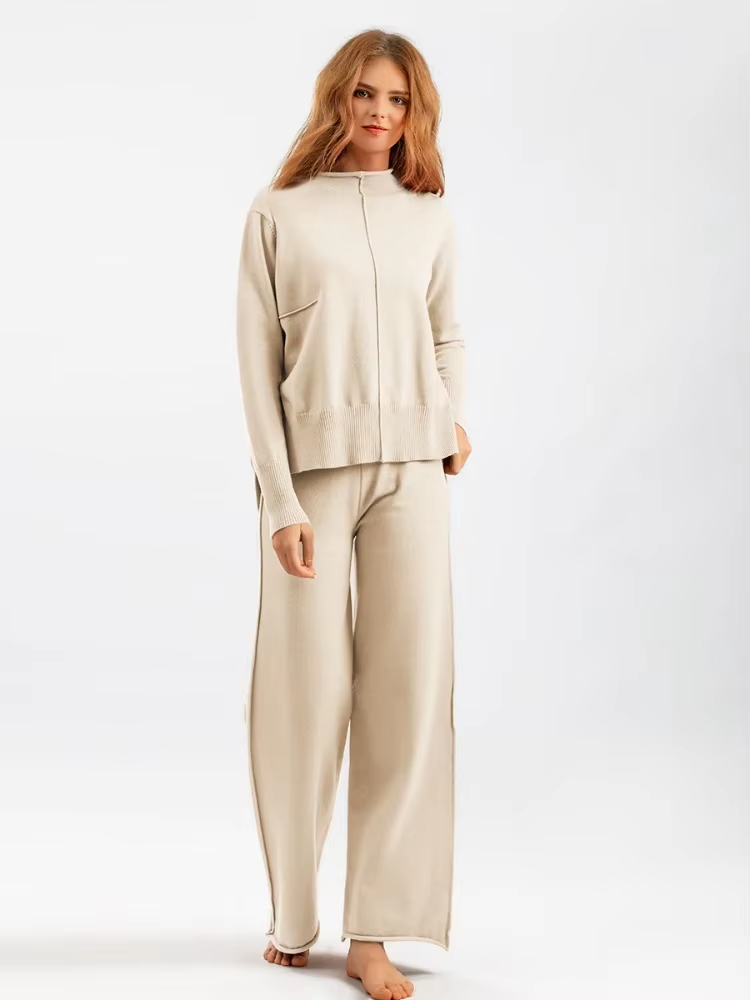 Valentina/ Gebreide, dikke en warme oversized trui en broek