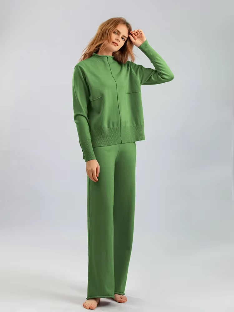 Valentina/ Gebreide, dikke en warme oversized trui en broek