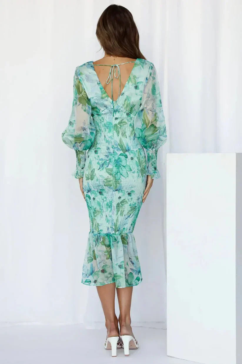 Millie - Elegante Bloemenjurk
