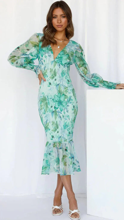 Millie - Elegante Bloemenjurk