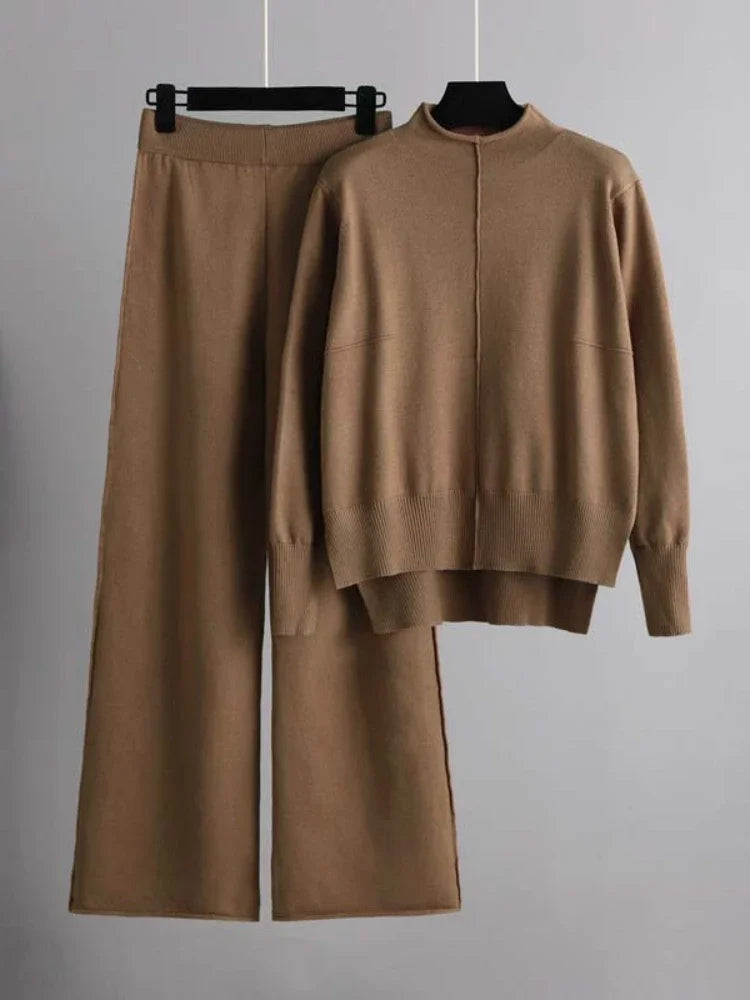Valentina/ Gebreide, dikke en warme oversized trui en broek