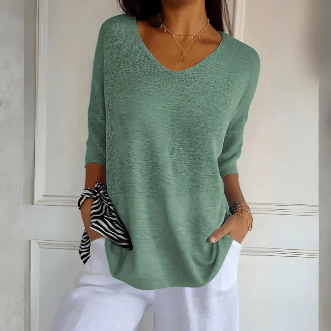 Azure™ - Chic Relaxed Elegance Top